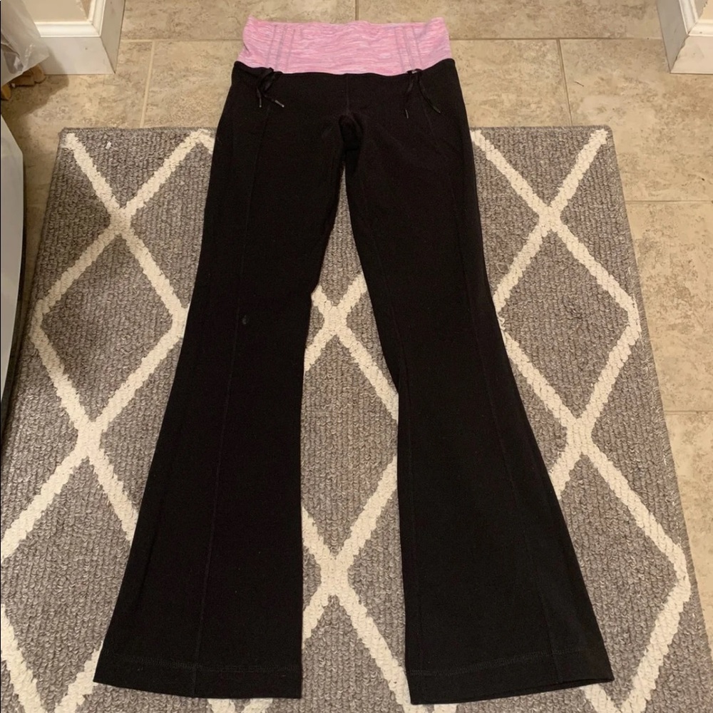 Lululemon Black Bootcut Legging Pant 👖😍🤗